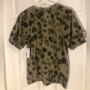 - - NWT size S, cotton /rayon blend, lightweight short sleeve sweatshirt s…